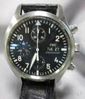 Stainless Steel Chronograph Pilot Wristwatch IWC Schaffhausen