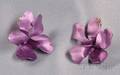 Patinated Violet Earclips JAR Paris