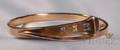 Antique 14kt Gold Gemset Nail Bracelet L Fritschze  Co