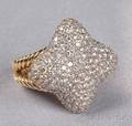 18kt Gold and Diamond Ring David Yurman