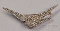 Antique Diamond Swallow Brooch