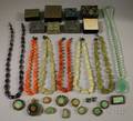 Group of Asian Jewelry and Jewelry Boxes