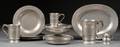 Thirteen Pewter Items