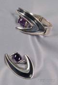Mexican Silver and Amethyst Suite Sigi