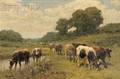 George Arthur Hays American 18541945 View of Cows at Pasture