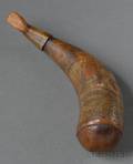 Small Engraved Worcester Artillery Powder Horn