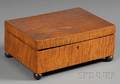 Tiger Maple Sewing Box