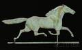 Molded Sheet Copper Running Horse Weather Vane