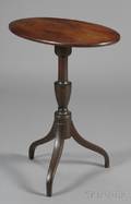 Federal Mahogany Tilttop Candlestand