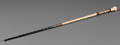 Turned Ivory Bone and Baleen Walking Stick