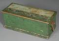 Paintdecorated Sixboard Sea Chest