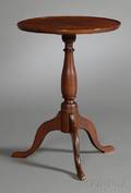 Chippendale Walnut Tilttop Candlestand
