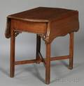 Chippendale Carved Cherry Dropleaf Table