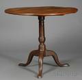 Chippendale Mahogany Tilttop Tea Table