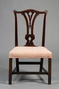 Chippendale Carved Mahogany Side Chair