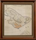 Framed A Plan of the Action at Bunkers Hill on the 17th of June 1775