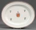 Chinese Export Porcelain Oval Armorial Platter