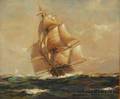 Attributed to Frank Vining Smith American 18791967 Clipper Ship on the High Seas