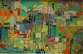 American School 20th Century Abstract Composition
