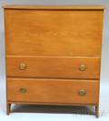 Ash Blanket Chest over Two Long Drawers