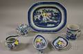 Six Pieces of Chinese Export Porcelain Canton Tableware
