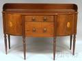 Federal Inlaid Mahogany Sideboard