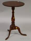 Federal Circulartop Cherry Candlestand