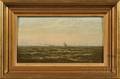 Attributed to Walter Lofthouse Dean American 18541912 Seascape with Sailboats and Steamer