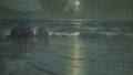 Charles J Hagberg American 19th Century Beach Nocturne