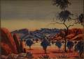 Nelson Pannka Australian 19321971 Desert Landscape