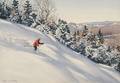 Churchill Ettinger American 19031984 Downhill Skiing Possibly Vermont