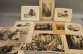 Lot of Fourteen Unframed Prints by Artists Including Albert Decaris French 19011988 Lester E Varian American 18811967 Ate