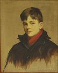 Alfred Everett Smith American 18631955 Portrait of George R Dreher as a Boy