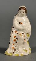 Small Pratttype Staffordshire Pearlware Figure