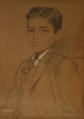 Jane Erin de Glehn Emmet American 18731961 Portrait of a Young Boy