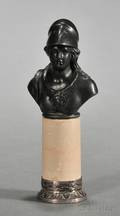 Wedgwood Black Basalt Bust of Minerva