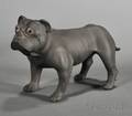 Wedgwood Black Basalt Bulldog