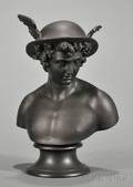 Wedgwood Black Basalt Bust of Mercury