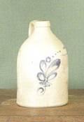 Stoneware jug mid 19th c