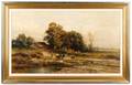 Carl Philip Weber Signed Oil on Canvas
