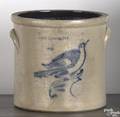 Two gallon New York stoneware crock