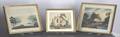 Set of 4 watercolor on paper landscapes late 19th c