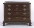 Philadelphia Chippendale mahogany chest of drawers ca 1770
