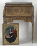 French marquetry desk ca 1850