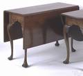 Queen Anne walnut drop leaf dining table ca 1760