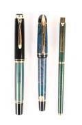 Group of 3 Pens Waterman Sheaffer Pelikan