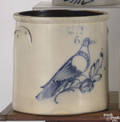 Sixgallon stoneware crock late 19th c