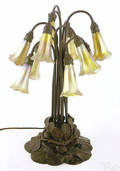 Tiffany 10light lily lamp