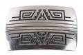 Lawrence Saufkie Hopi Indian Sterling Belt Buckle