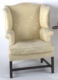 Philadelphia Chippendale mahogany easy chair ca 1780